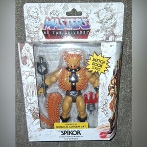 Masters of the Universe Origins Sketchbook Series Concept Art Spikor Mattel 2025